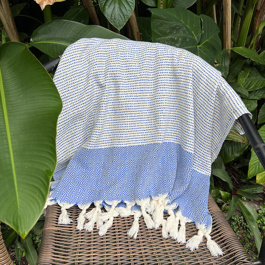 Diamons Stripe Turkish Towel