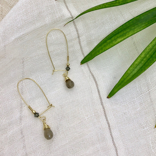 Labradorite Drop Earrings