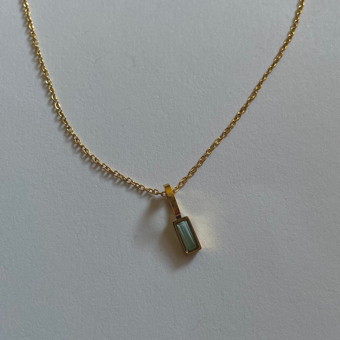 Dainty Birthstone Necklace