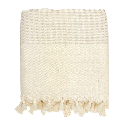 Plush Wavy Turkish Throw