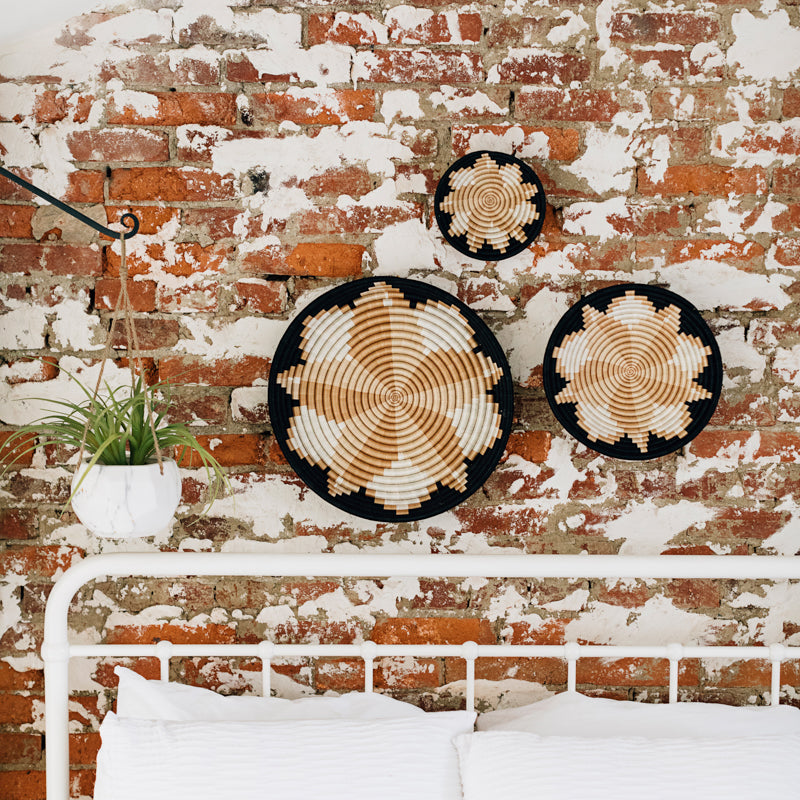 Alexia woven bowls wall decor