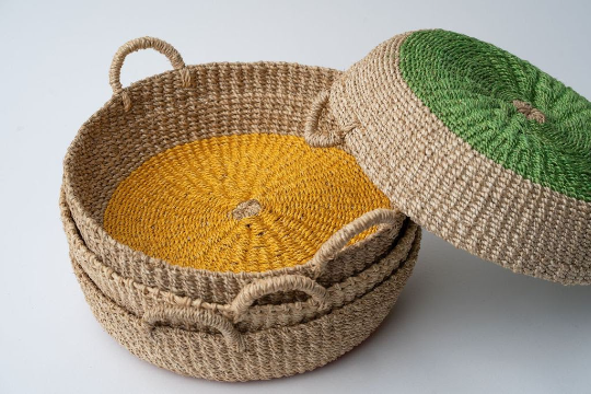 Woven Round Tray