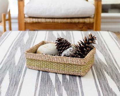 Woven Catchall Storage Tray