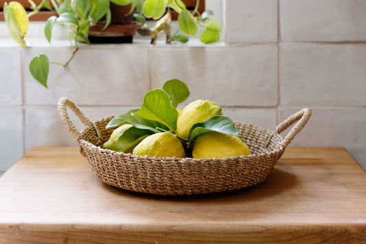 Woven Round Tray