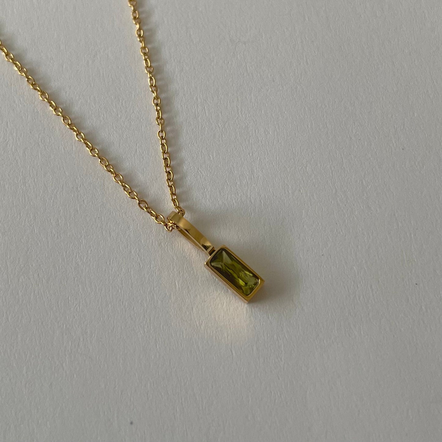 Dainty Birthstone Necklace